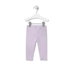 Leggings de menina Casual lilás