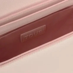 Mala de tiracolo média rosa-claro TOUS Brenda