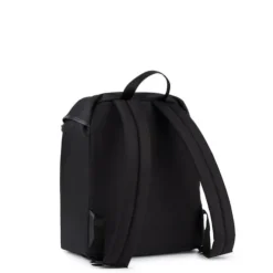 Mochila com aba New Berlin em Nylon preto