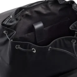Mochila com aba New Berlin em Nylon preto
