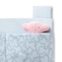 Organizador de berço Home Kaos Azul Celeste