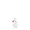 Pack de Pingentes Sweet Dolls menina em Prata e Rodocrosita