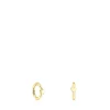 Piercing de orelha TOUS Basics em aço IP dourado