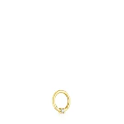 Piercing de orelha TOUS Basics em ouro com diamante