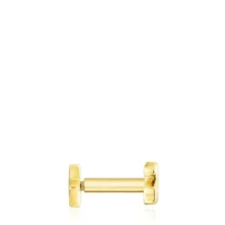 Piercing de orelha TOUS Basics com estrela em ouro