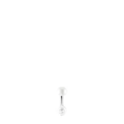Piercing de orelha TOUS Pearl em aço e pérolas