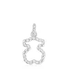 Pingente com silhueta urso Twisted