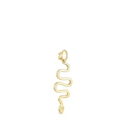 Pingente TOUS Good Vibes serpente em Ouro e Diamantes