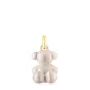 Pingente urso em aço em cor branco Bold Bear