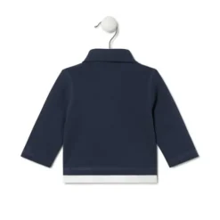 Polo Casual azul marinho