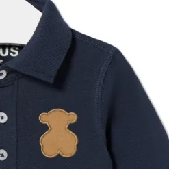 Polo Casual azul marinho