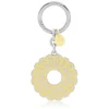 Porta-chaves amarelo TOUS Circle Logo