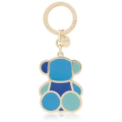 Porta-chaves azul TOUS Bear Faceted