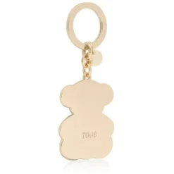 Porta-chaves azul TOUS Bear Faceted