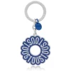Porta-chaves azul TOUS Circle Logo