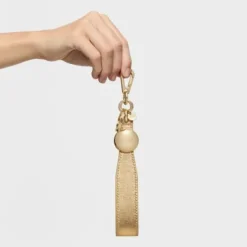 Porta-chaves dourado TOUS Metal Ball