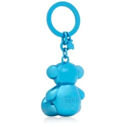 Porta-chaves urso azul-claro Bold Bear
