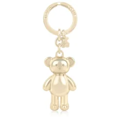 Porta-chaves urso Teddy Bear dourado