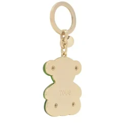 Porta-chaves verde-escuro half Bold Bear