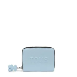 Porta-moedas azul-claro TOUS La Rue New
