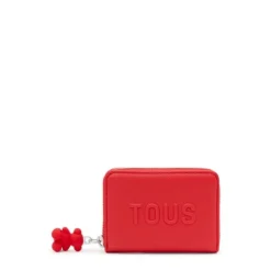 Porta-moedas vermelho TOUS Brenda