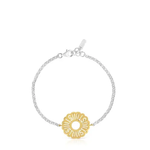 Pulseira corrente bicolor Miranda