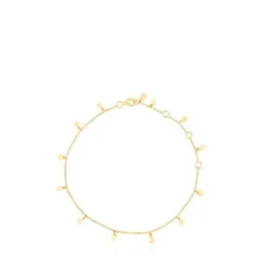Pulseira de pé Cool Joy em Prata Vermeil