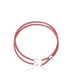 Pulseira elástica Sweet Dolls rosa