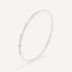 Pulseira em ouro branco com diamantes TOUS ATELIER