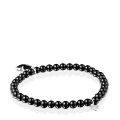 Pulseira em prata e ónix TOUS Icon Color
