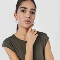 Pulseira em prata vermeil com silhuetas TOUS Bear Row