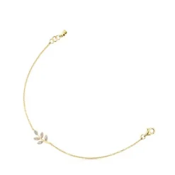 Pulseira Gem Power em Ouro com Diamantes