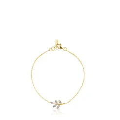 Pulseira Gem Power em Ouro com Diamantes