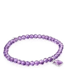 Pulseira Icon Color em Prata e Ametista