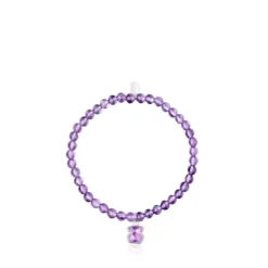 Pulseira Icon Color em Prata e Ametista
