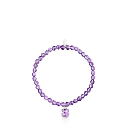 Pulseira Icon Color em Prata e Ametista