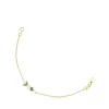 Pulseira Nocturne em Prata vermeil e motivos de Diamantes
