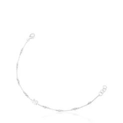 Pulseira Super Power em Prata com Pérolas
