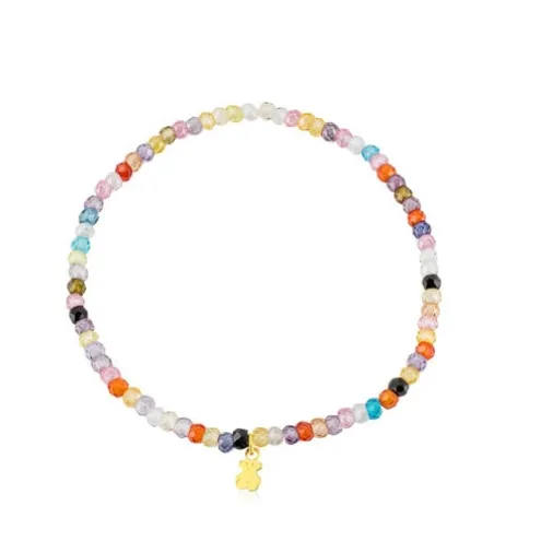 Pulseira TOUS Color em Ouro