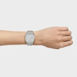 Relógio analógico com bracelete em alumínio Lit