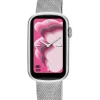 Relógio smartwatch com bracelete em aço e caixa de alumínio TOUS T-Band Mesh