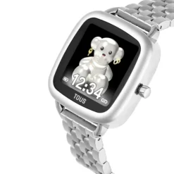 Relógio smartwatch com bracelete em aço D-Connect