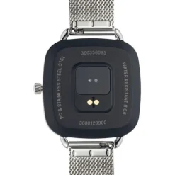 Relógio smartwatch em aço IPRG rosa e bracelete em aço D-Connect