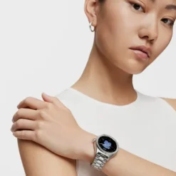 Relógio smartwatch T-Bear Connect com bracelete em aço