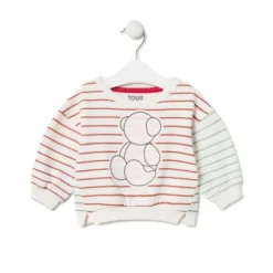 Sweatshirt às riscas com Bold Bear Casual cor única