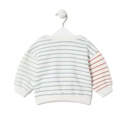 Sweatshirt às riscas com Bold Bear Casual cor única