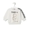 Sweatshirt ''TOUS I'm the future'' Casual cor crua
