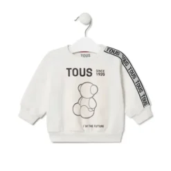 Sweatshirt ''TOUS I'm the future'' Casual cor crua