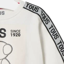 Sweatshirt ''TOUS I'm the future'' Casual cor crua