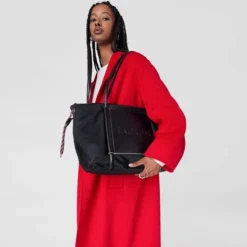 Tote bag grande Empire Soft preta